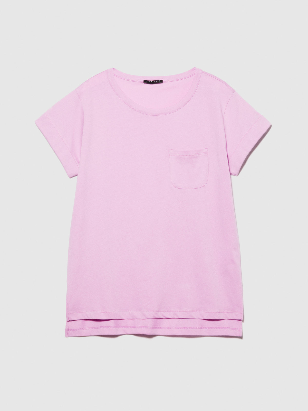 T-shirt con taschino 100% cotone bio