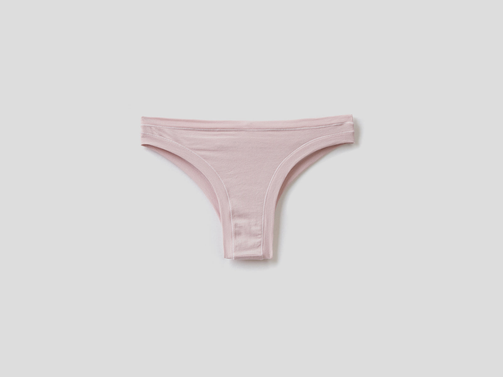 Brasiliana in cotone  super stretch da donna rosa tenue 2 | Benetton Outlet