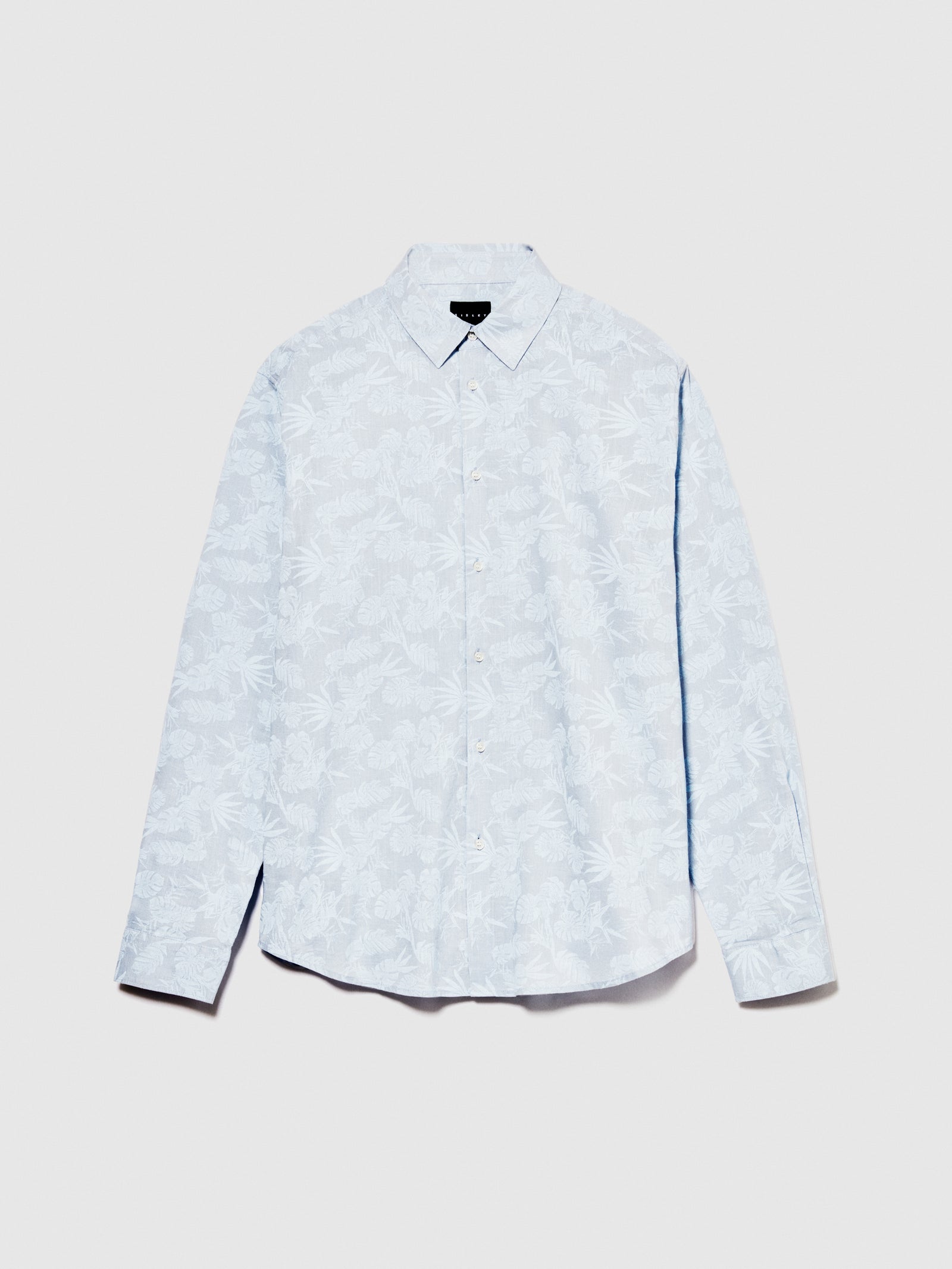 Camicia stampata da uomo azzurro | Sisley Outlet