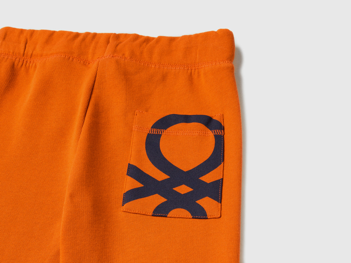 Pantaloni in felpa 100% cotone