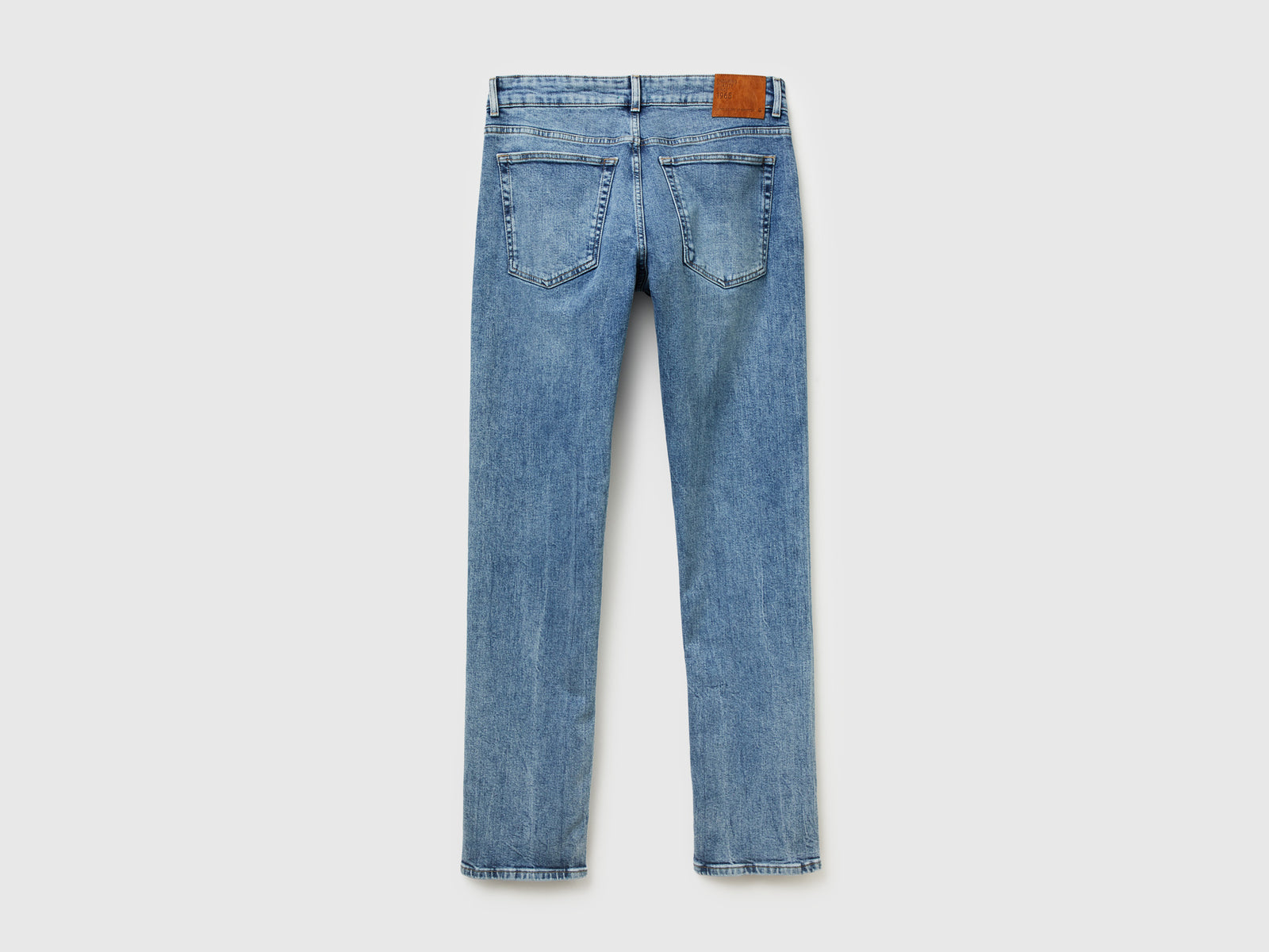 Jeans in cotone stretch da uomo azzurro 2 | Benetton Outlet