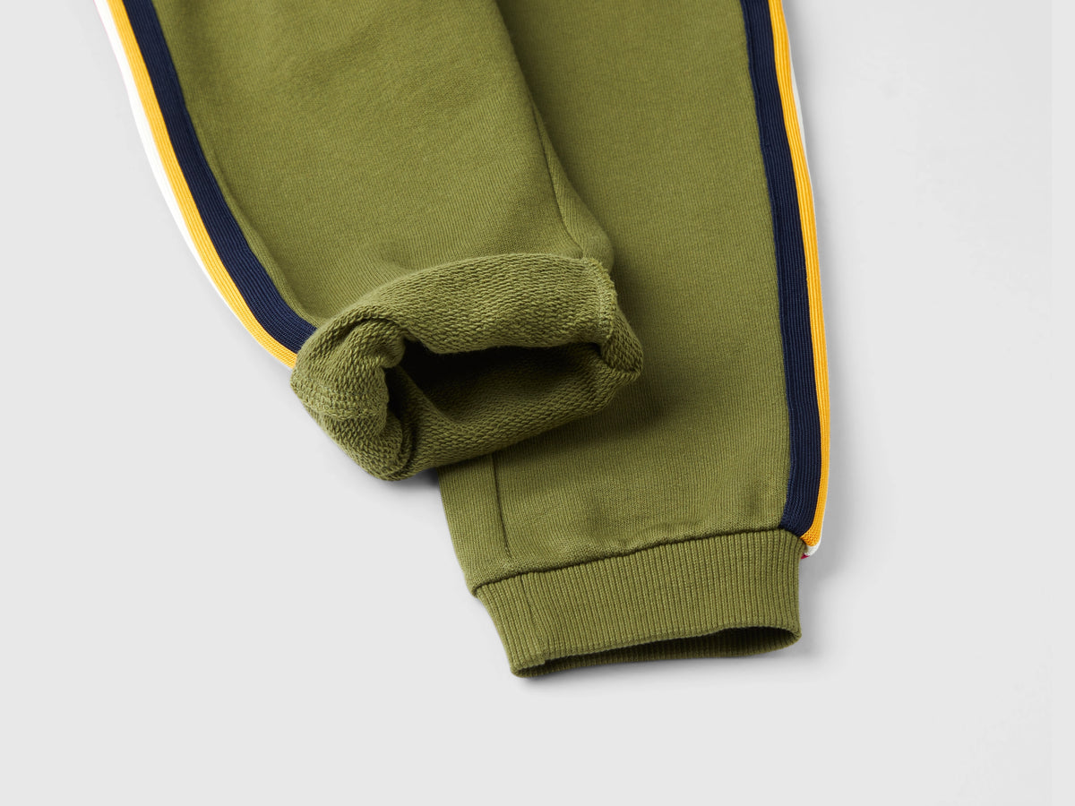 Joggers in felpa con bande