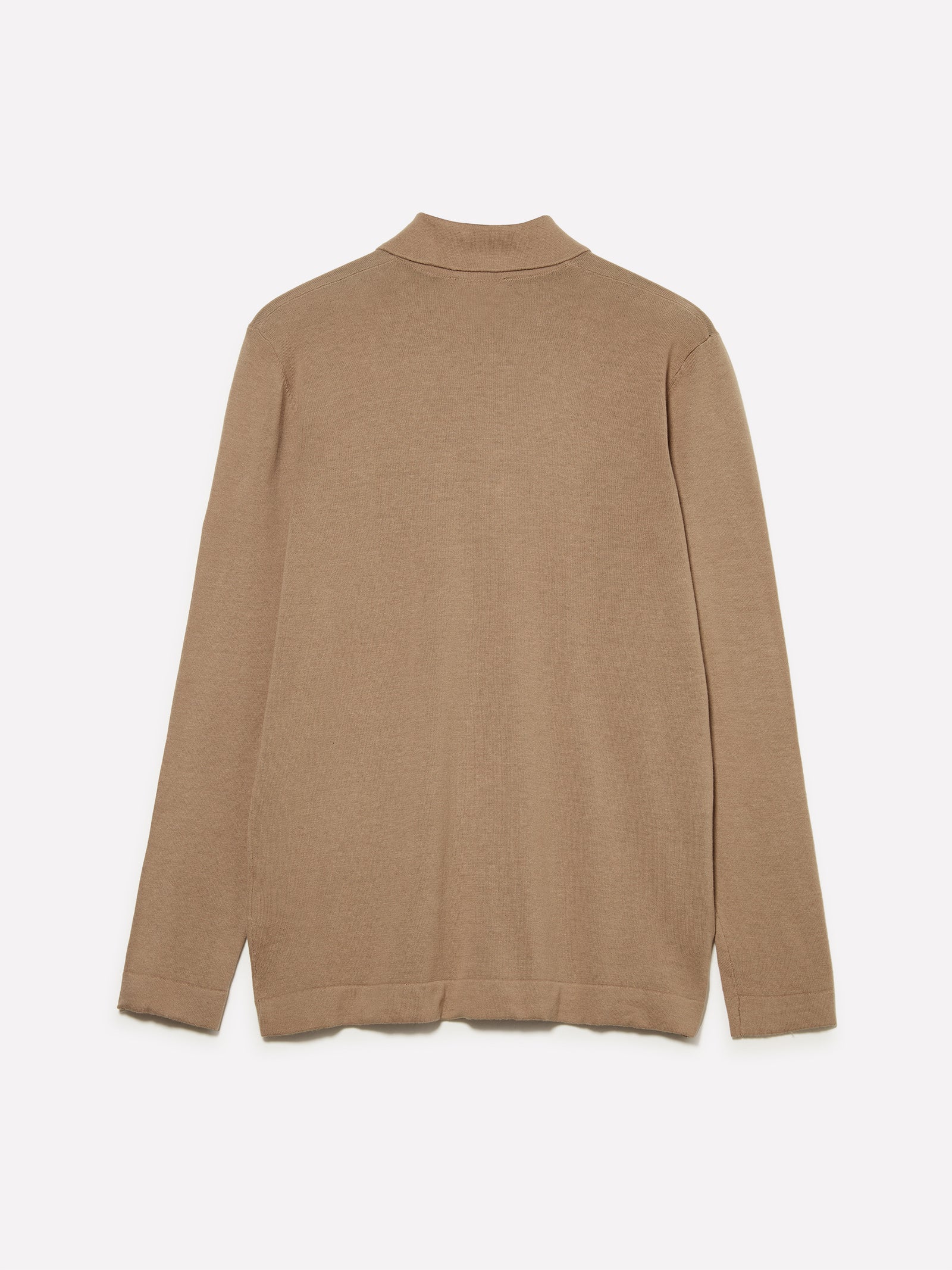 Polo in maglia da uomo cammello 2 | Sisley Outlet