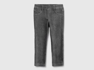 Pantaloni in ciniglia a costine