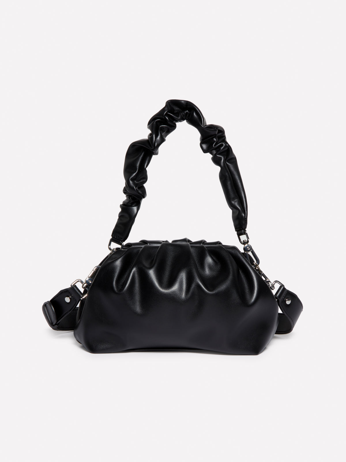 Pochette con manico arricciato