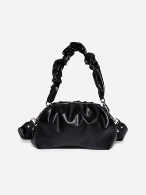 Pochette con manico arricciato