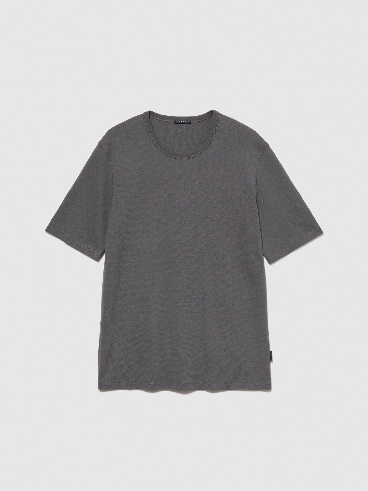 T-shirt girocollo da uomo grigio scuro | Sisley Outlet