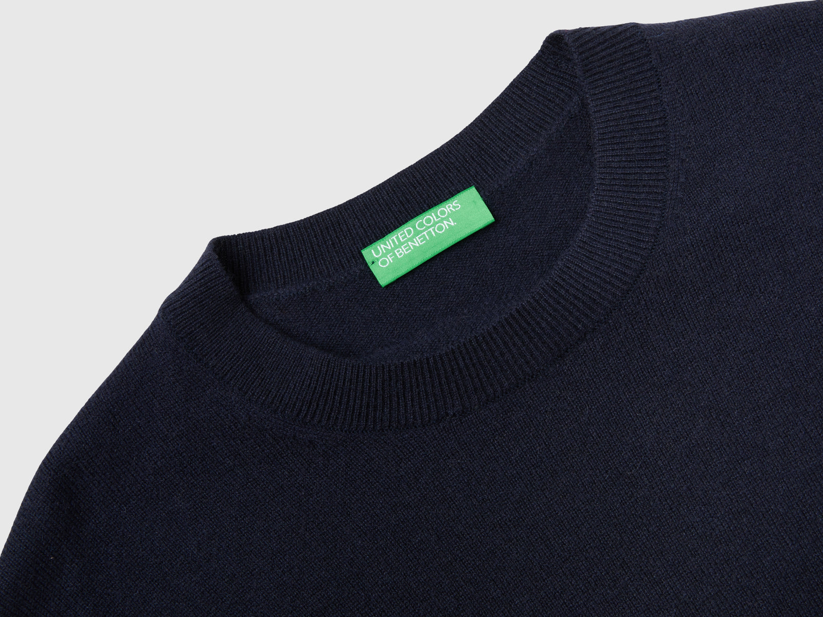 Maglia in puro cashmere da uomo blu scuro 3 | Benetton Outlet
