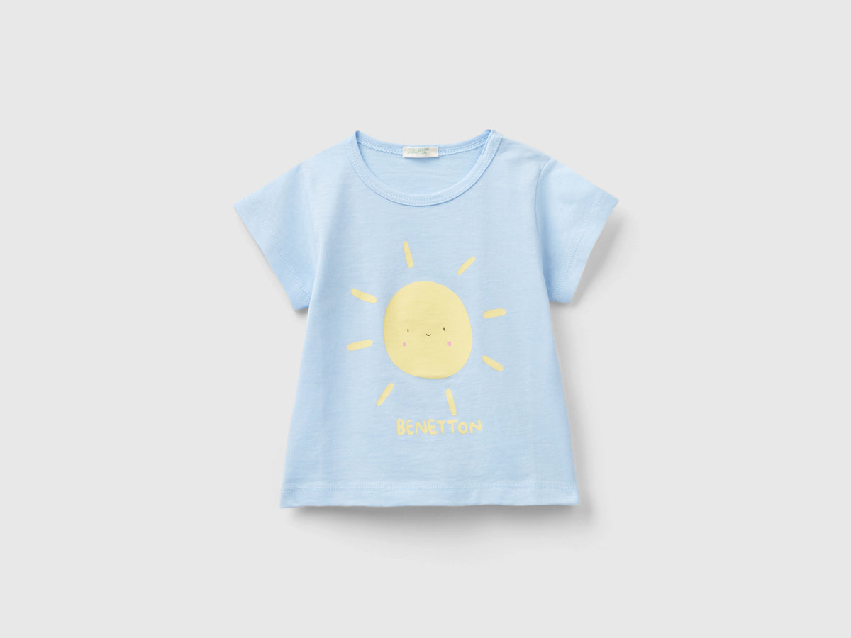 T-shirt in cotone bio con stampa