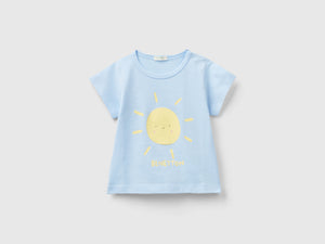 T-shirt in cotone bio con stampa