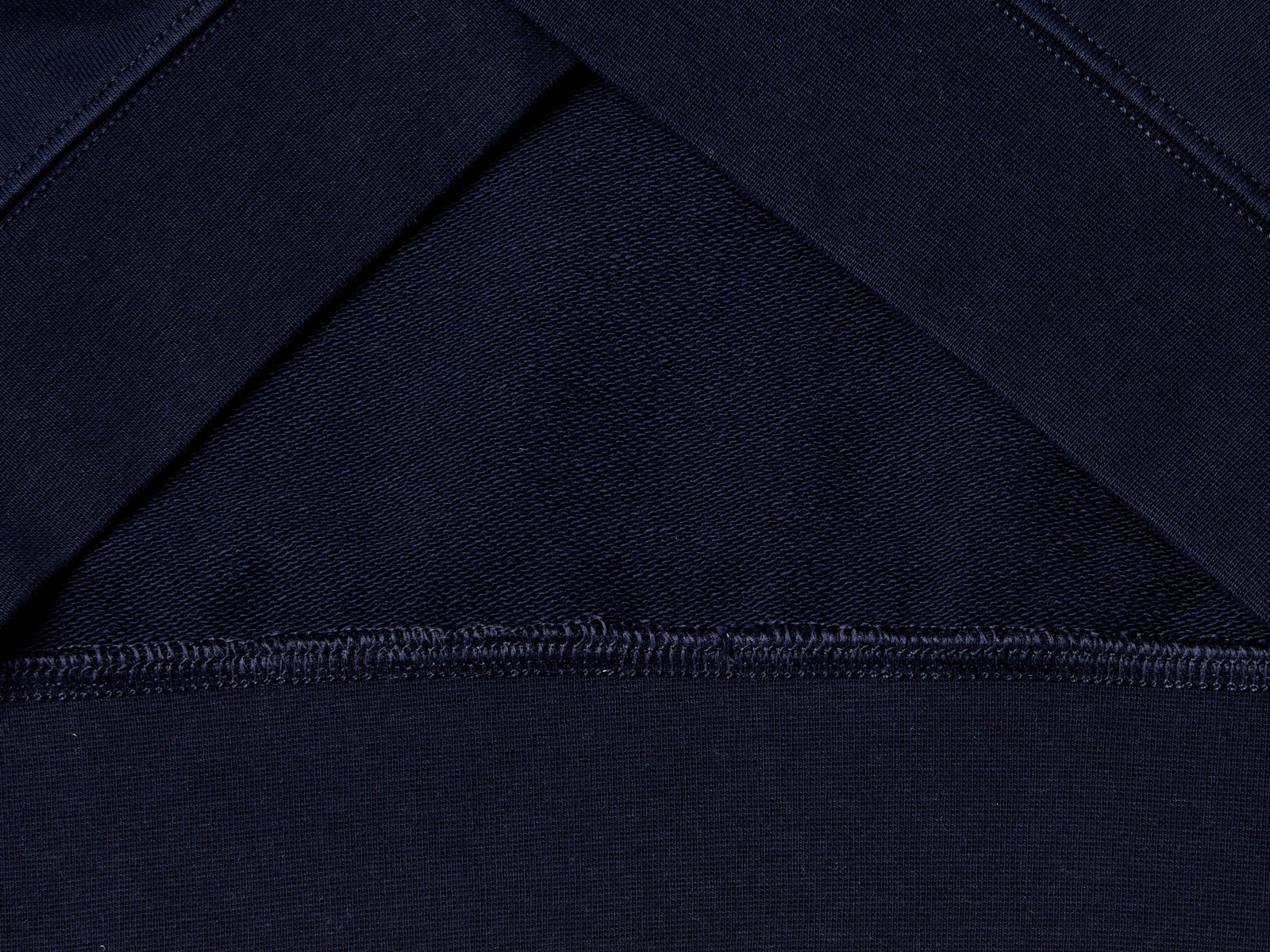 Felpa girocollo con stampa logo da uomo blu scuro 3 | Benetton Outlet