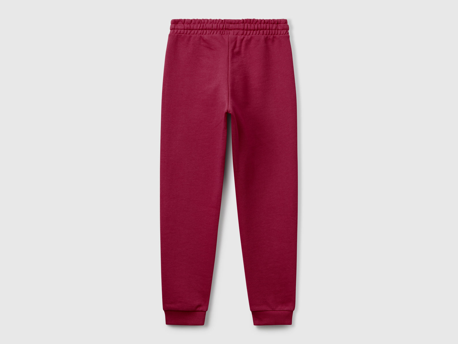 Pantaloni in felpa con logo da bambina bordeaux 2 | Benetton Outlet