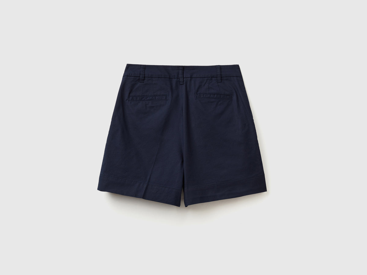 Shorts in cotone elasticizzato