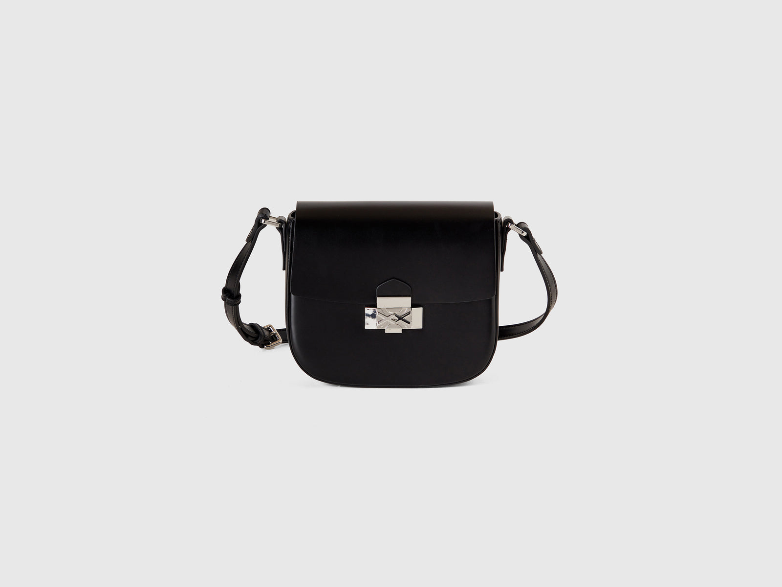 Borsa piccola a tracolla da donna nero | Benetton Outlet