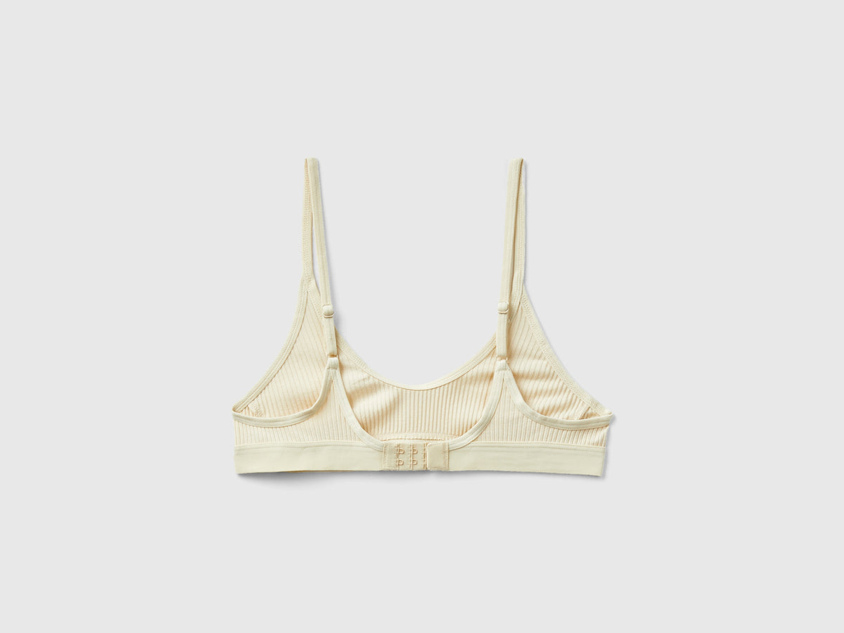 Reggiseno a triangolo a costine