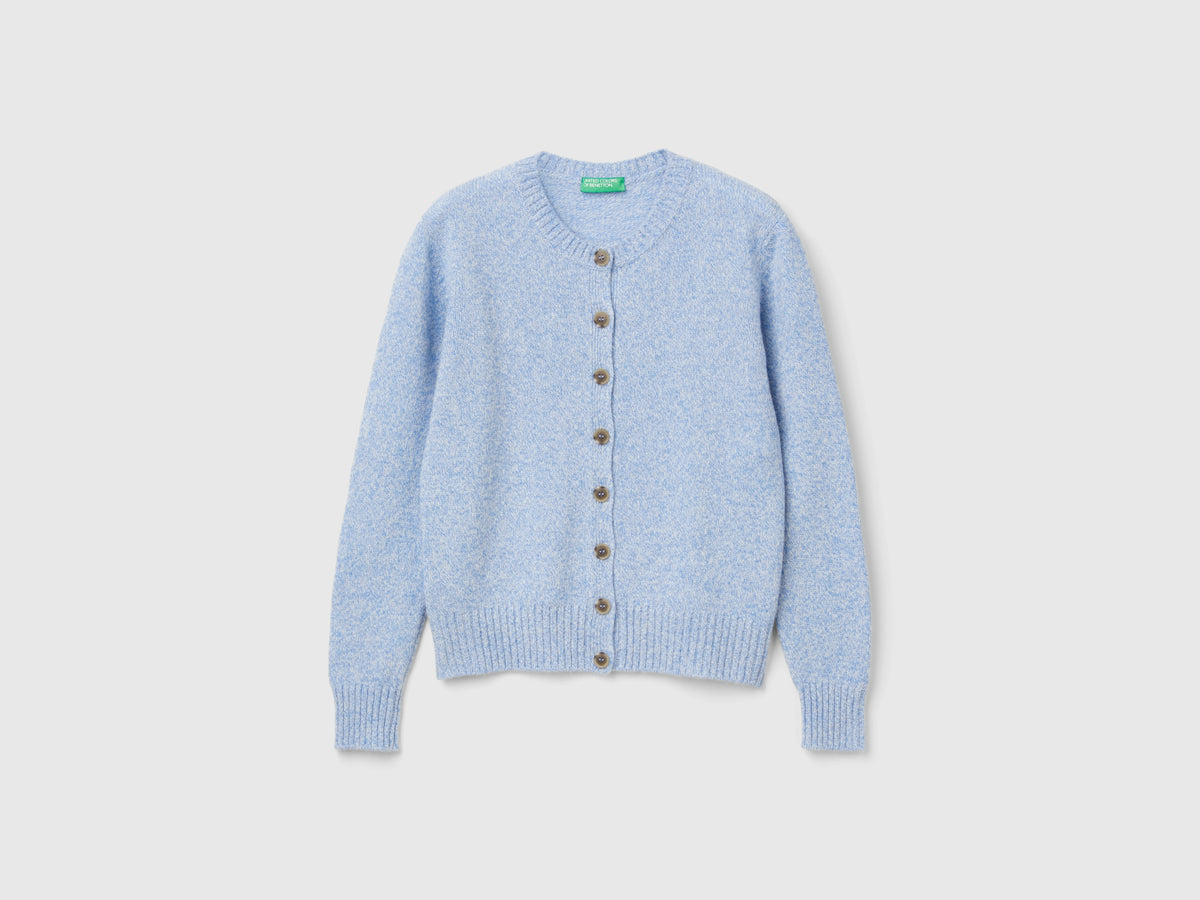 Cardigan in pura lana Shetland