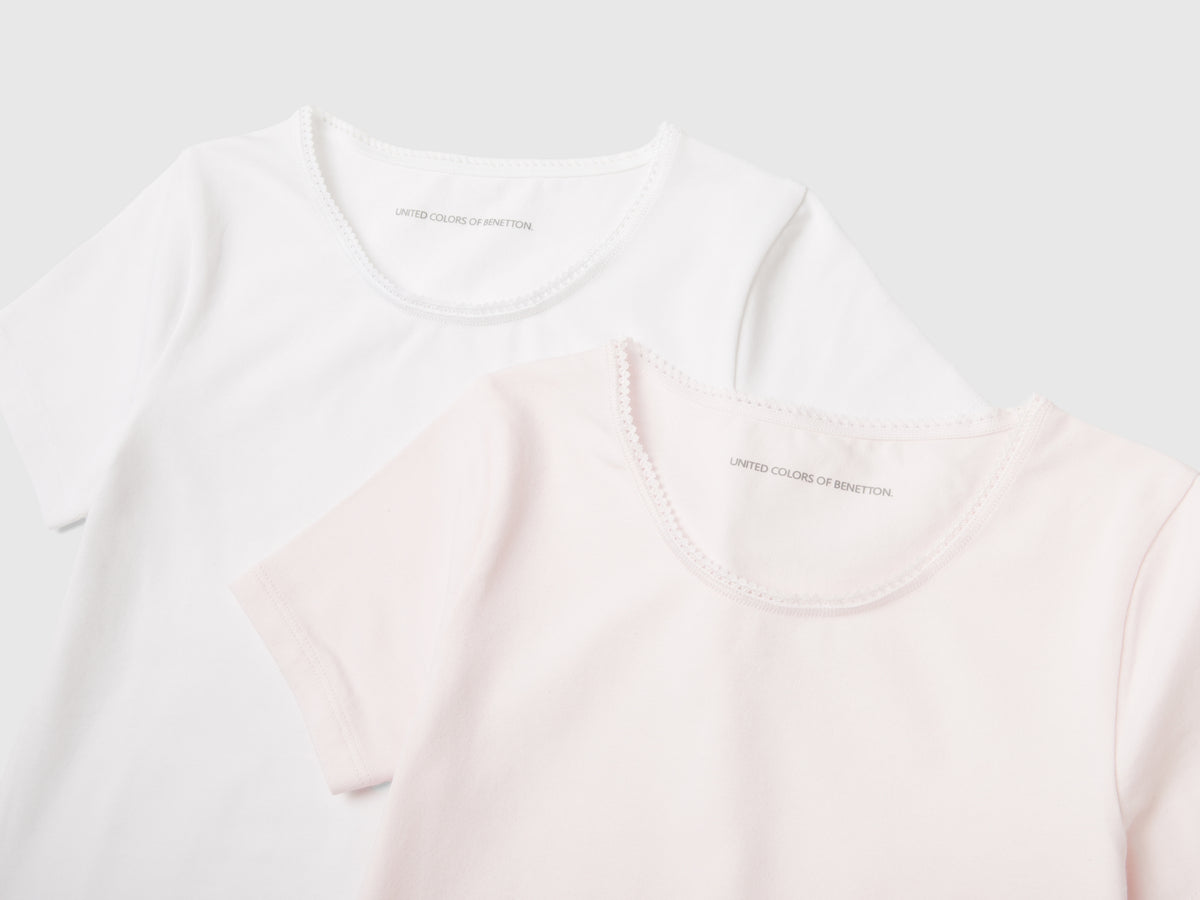 Two stretch cotton t-shirts