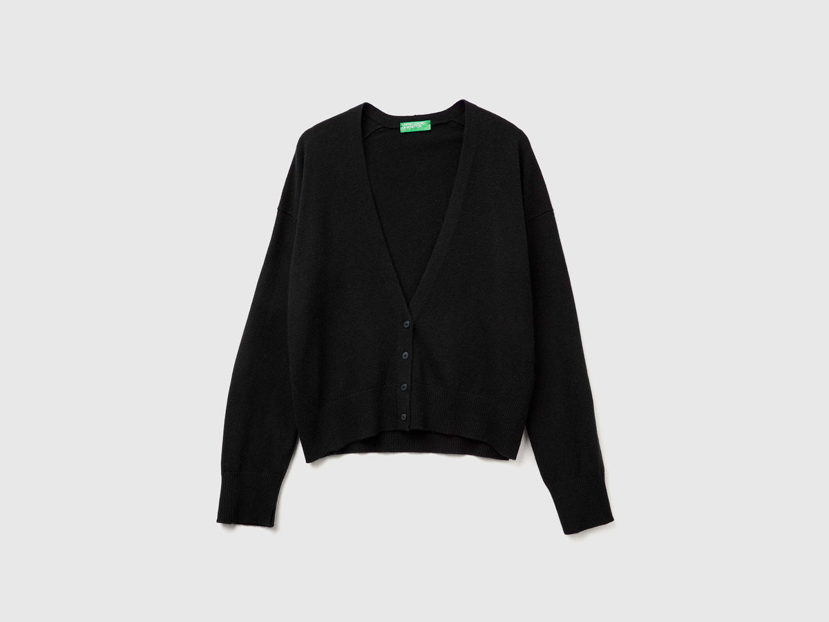 Cardigan in misto cashmere