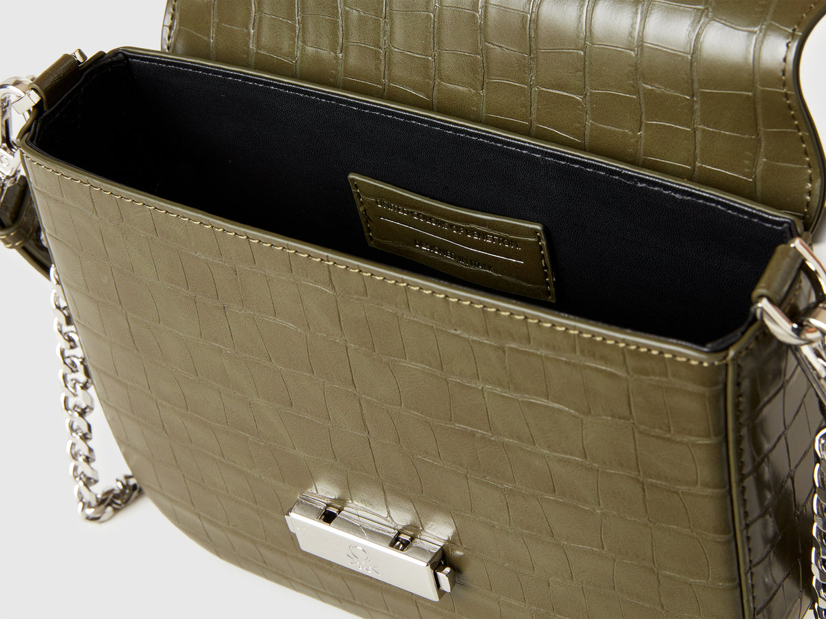 Be Bag piccola verde con stampa cocco