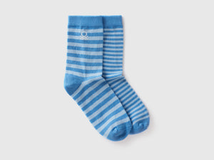 Calzini lunghi mix & match a righe