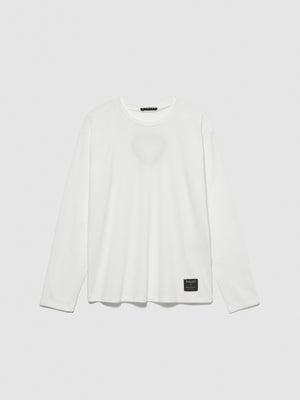 T-shirt con cuore cut-out