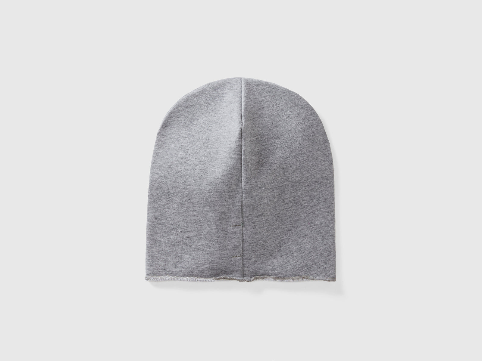 Cuffietta in cotone stretch da bimbo grigio chiaro 2 | Benetton Outlet