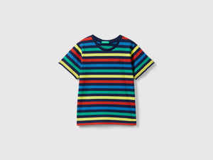 Maglietta a righe 100% cotone