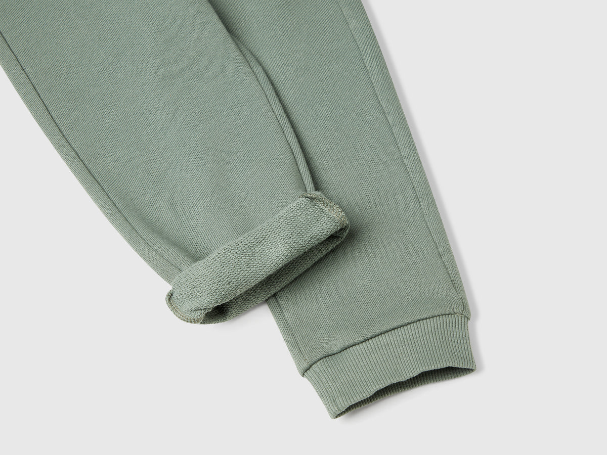 Pantaloni in cotone con logo