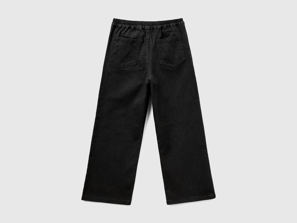 Pantaloni a vita alta straight fit