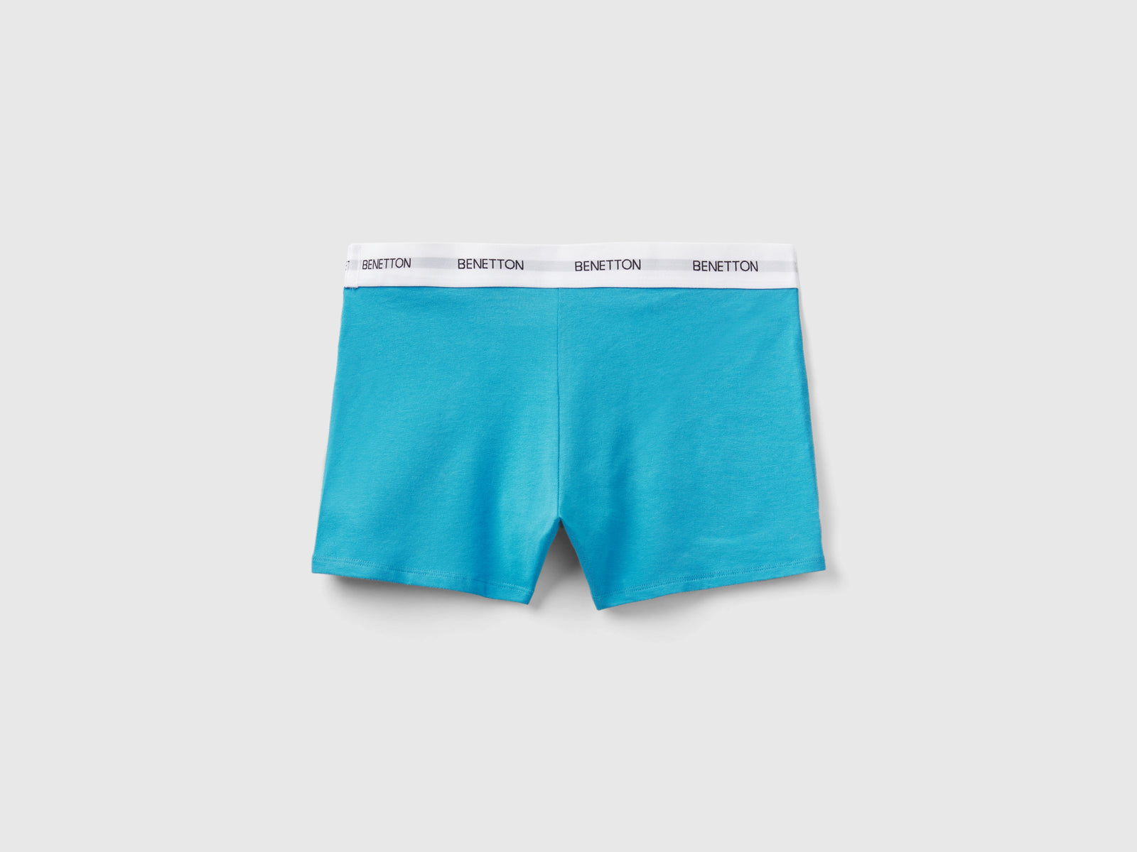 Boxer in cotone bio stretch da uomo azzurro 2 | Benetton Outlet