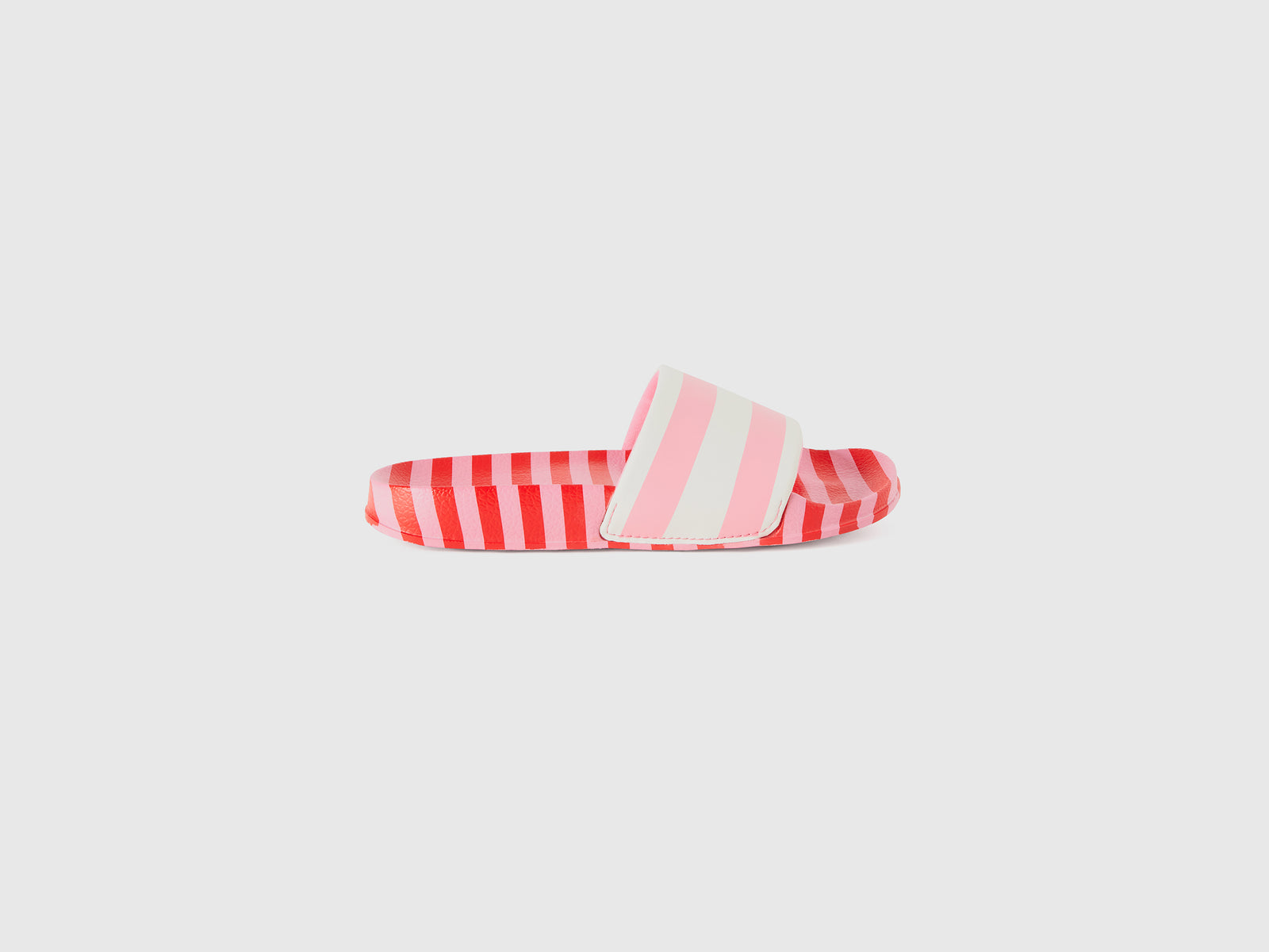 Ciabatte a righe da bambino multi-color | Benetton Outlet