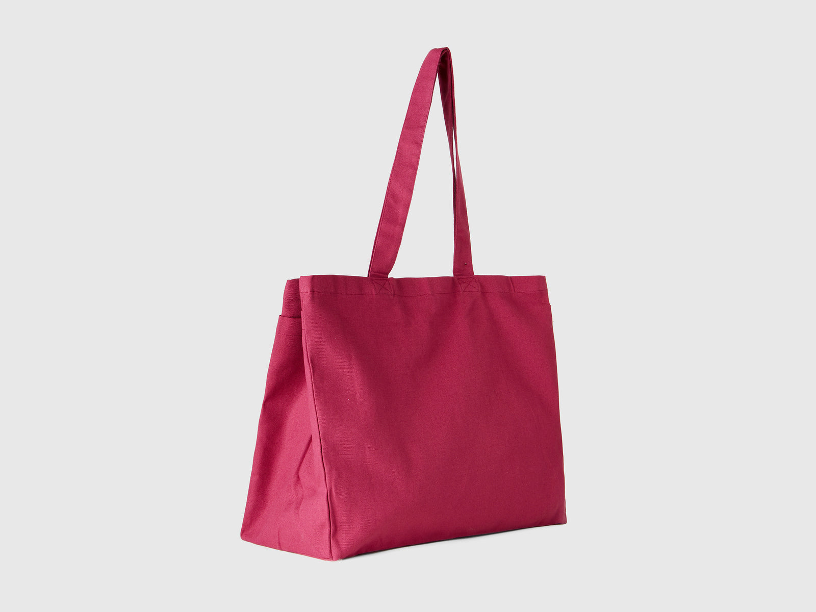100% cotton tote bag da uomo bordeaux 2 | Multimarchio Outlet
