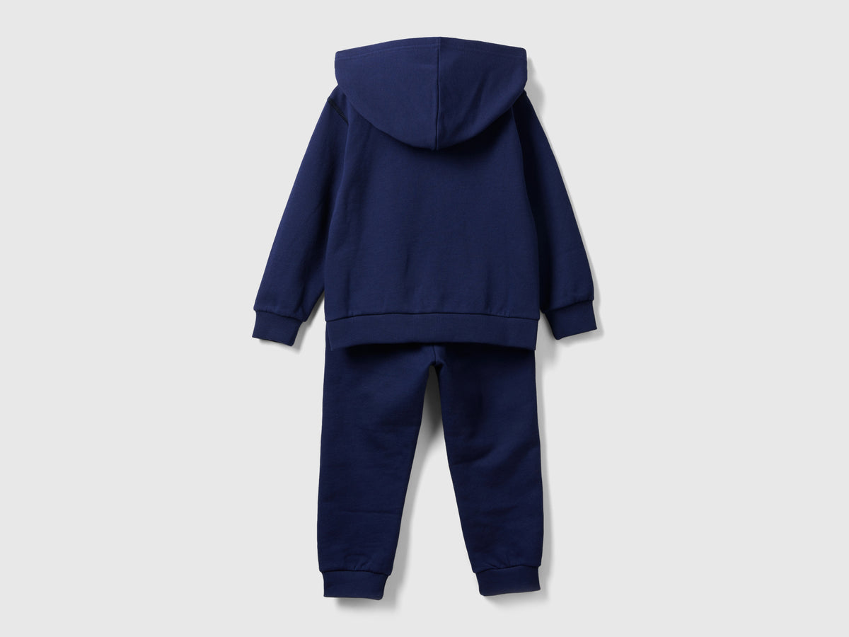 Tuta in felpa 100% cotone
