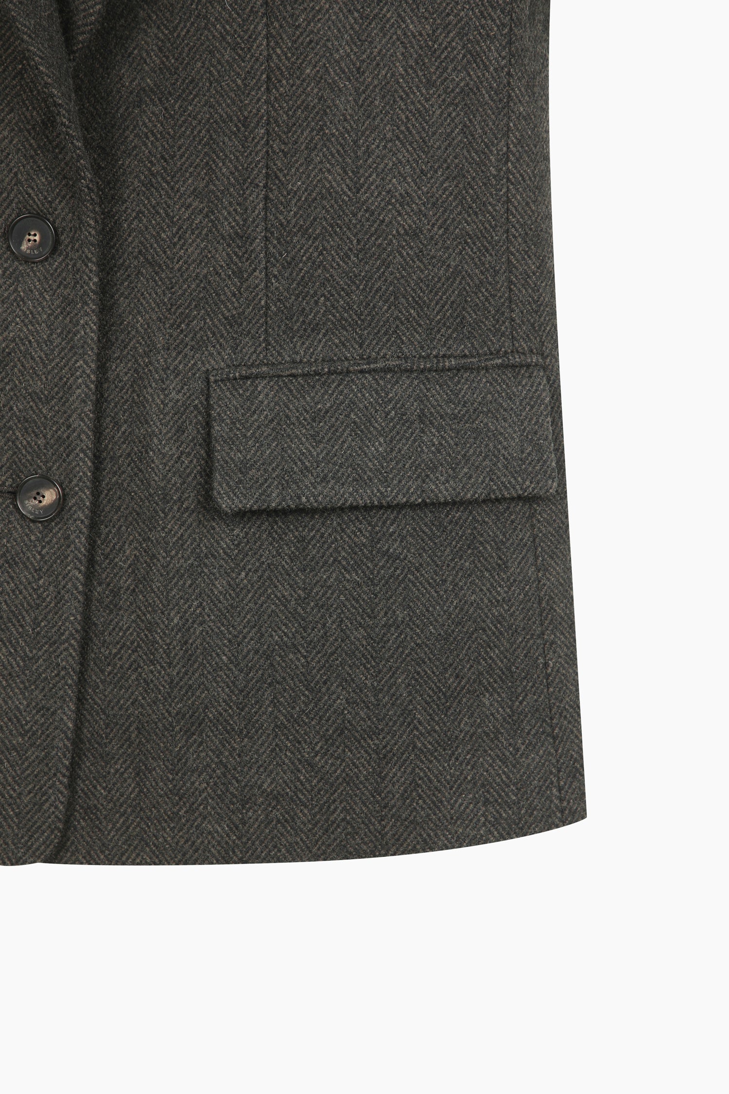Blazer 100% lana da donna grigio scuro 4 | Sisley Outlet