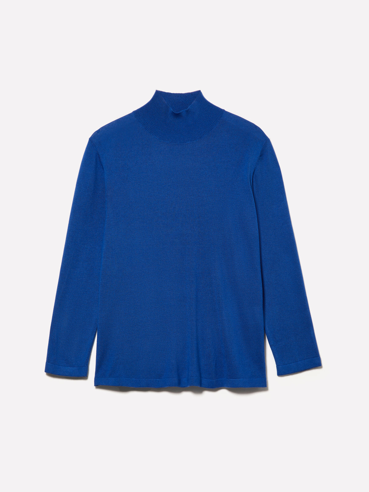 Maglia blu con maniche a 3/4