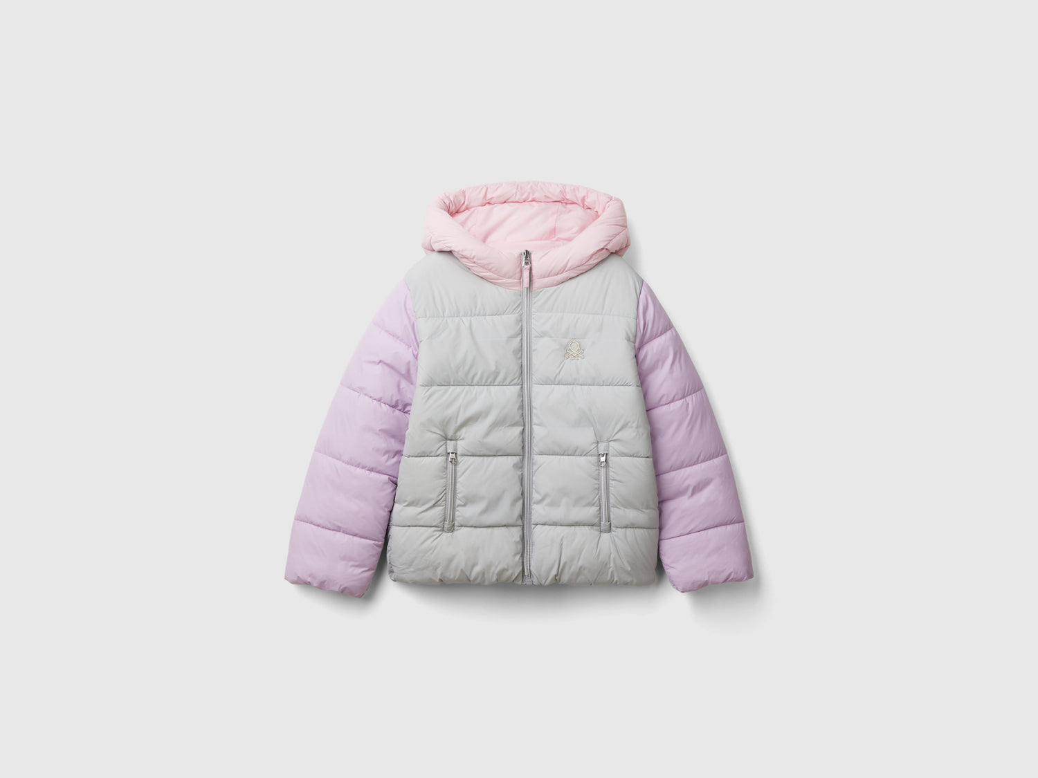 Giubbotto in nylon "Rain Defender" da bambina multi-color | Benetton Outlet