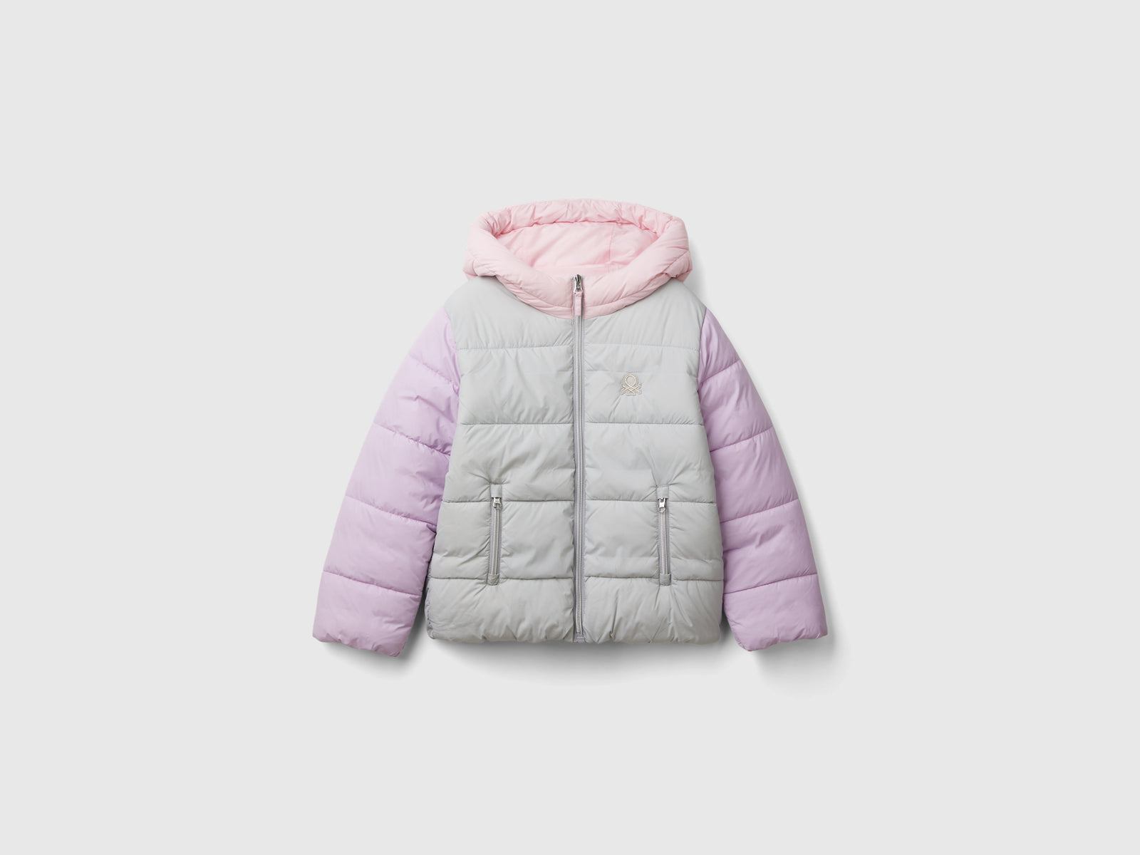 Giubbotto in nylon "Rain Defender" da bambina multi-color | Benetton Outlet