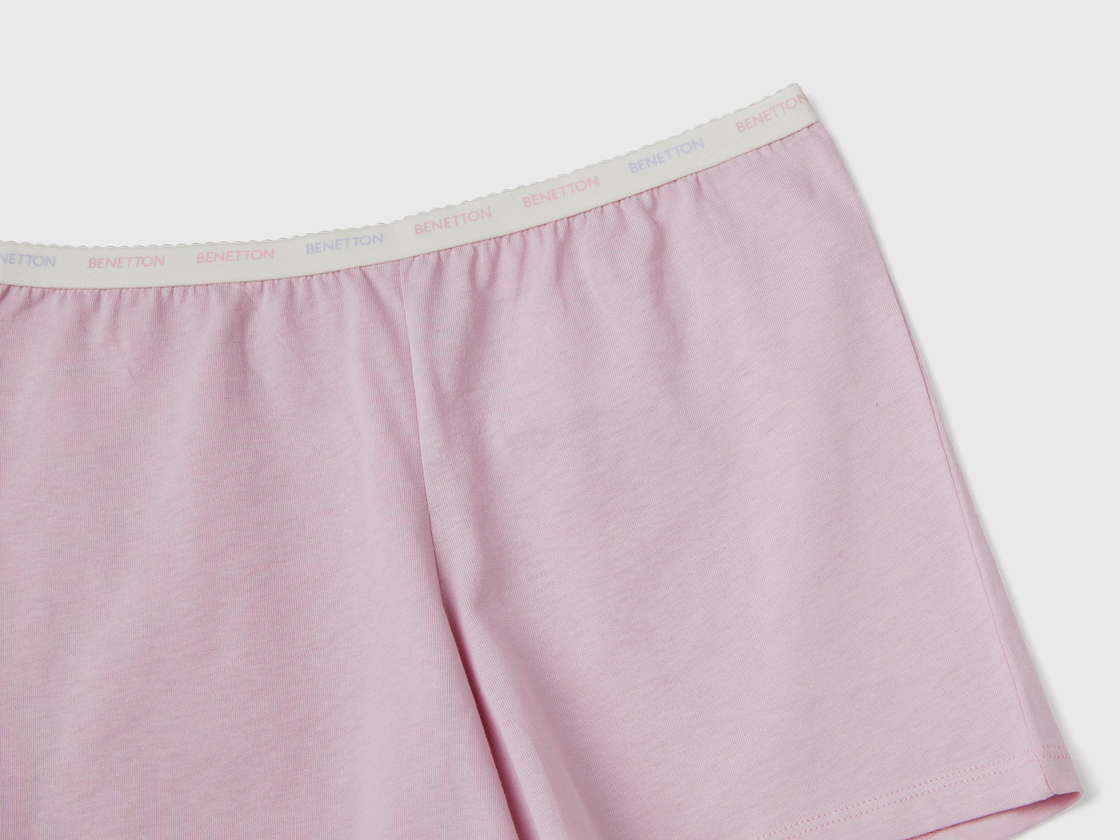Pigiama corto leggero in puro cotone da bambina multi-color 2 | Benetton Outlet