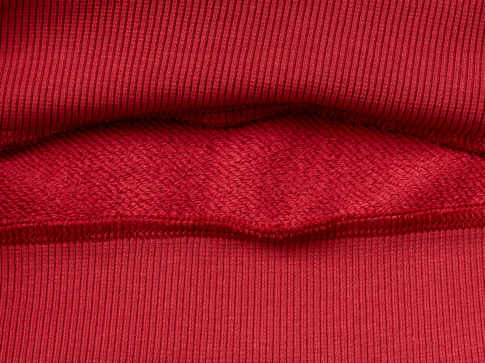 Felpa girocollo in cotone da bimbo rosso 2 | Benetton Outlet