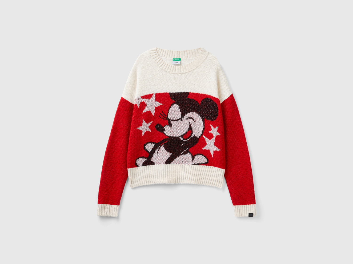 Maglia color block Minnie da donna multi-color | Benetton Outlet