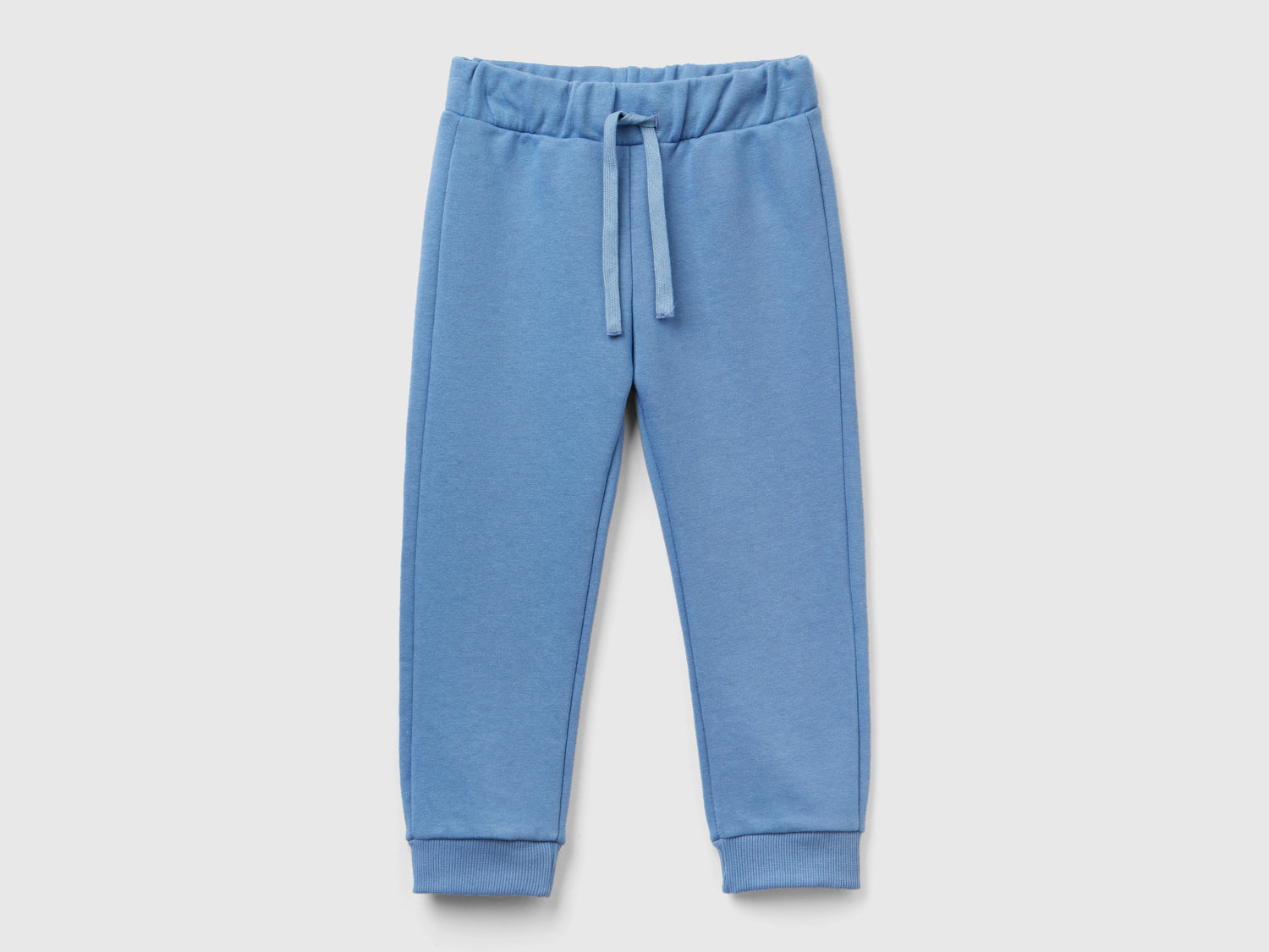 Joggers in felpa con coulisse da bimbo azzurro | Benetton Outlet