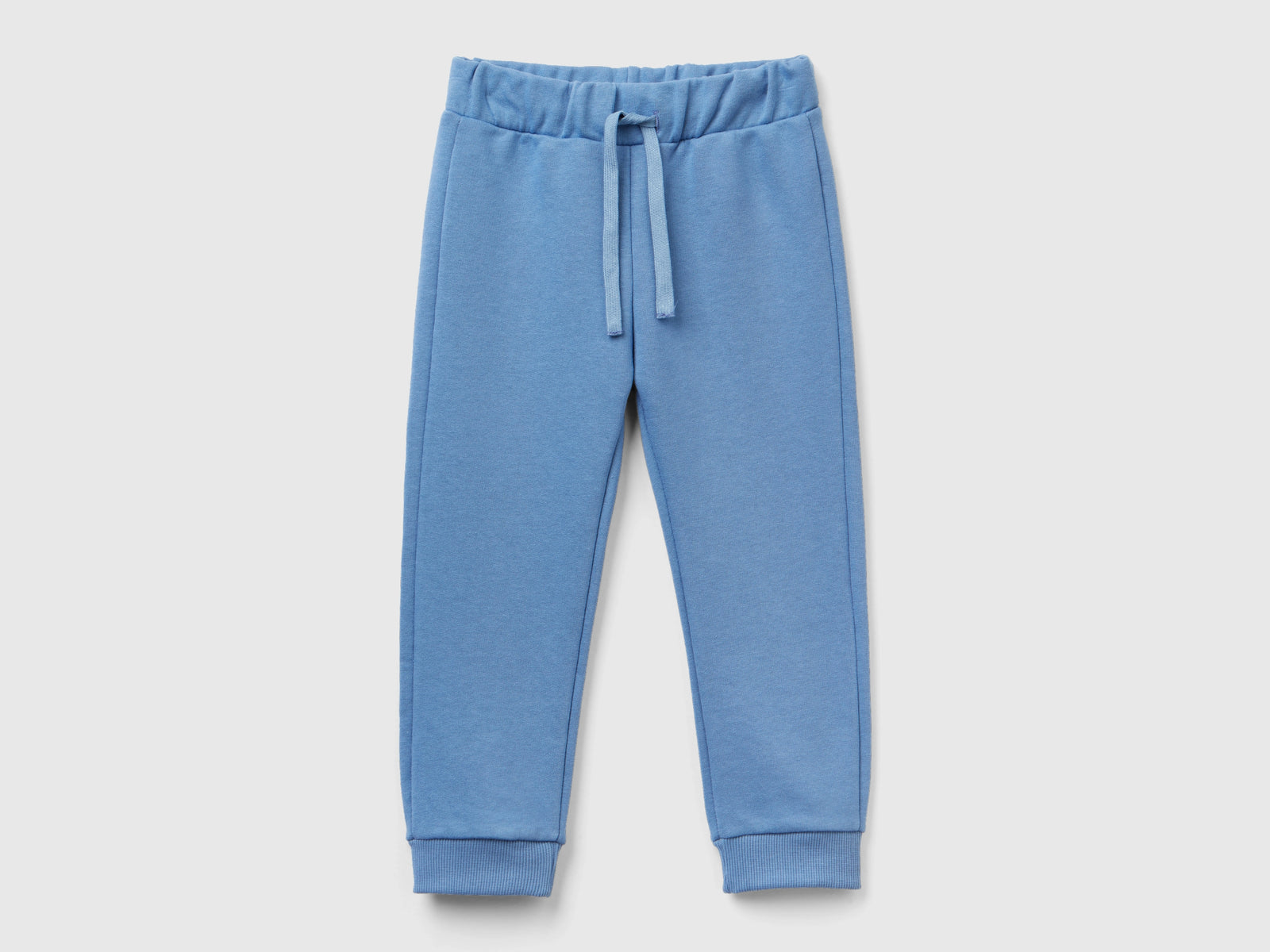 Joggers in felpa con coulisse da bimbo azzurro | Benetton Outlet