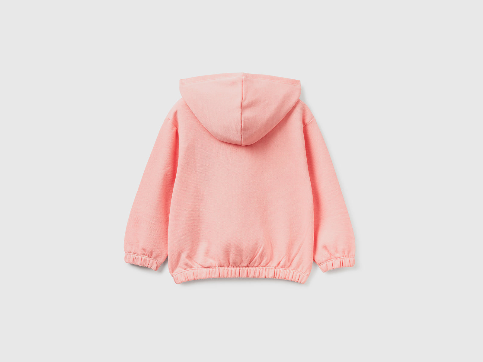 Felpa con ricamo pixel da bimba rosa 2 | Benetton Outlet