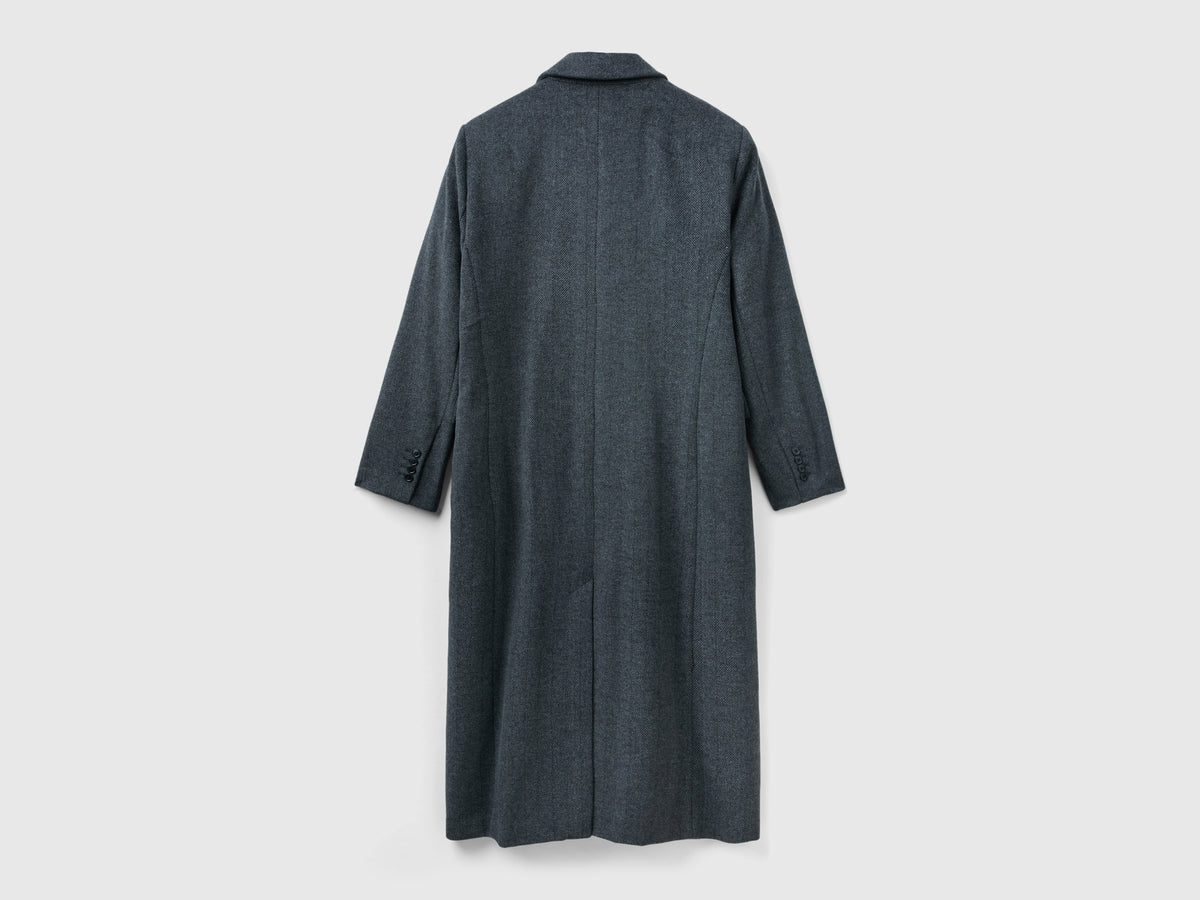 Cappotto lungo doppiopetto