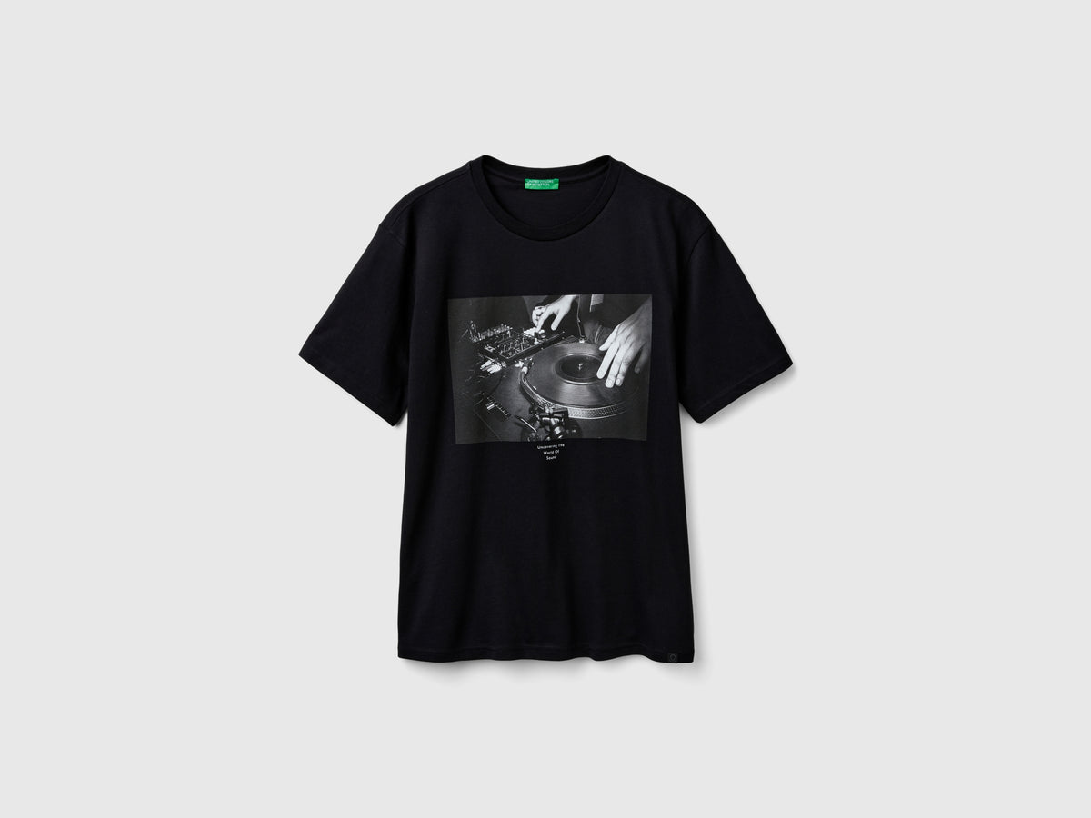 T-shirt con stampa fotografica