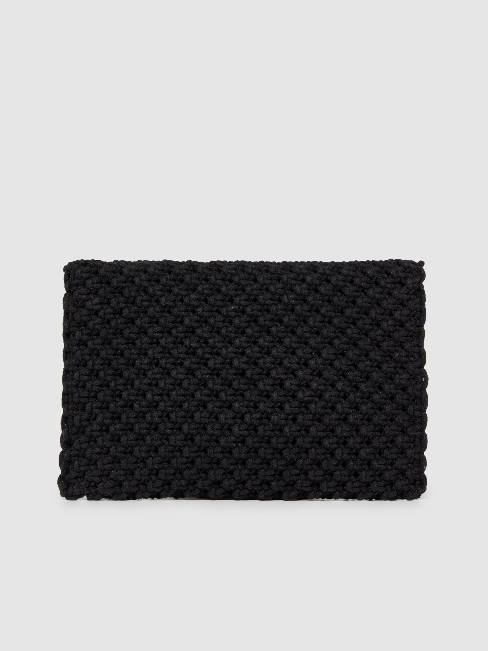 Pochette in crochet da donna nero 2 | Sisley Outlet