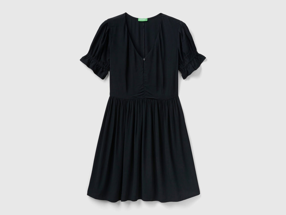 Vestito corto 100% viscosa