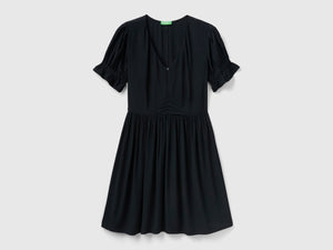 Vestito corto 100% viscosa