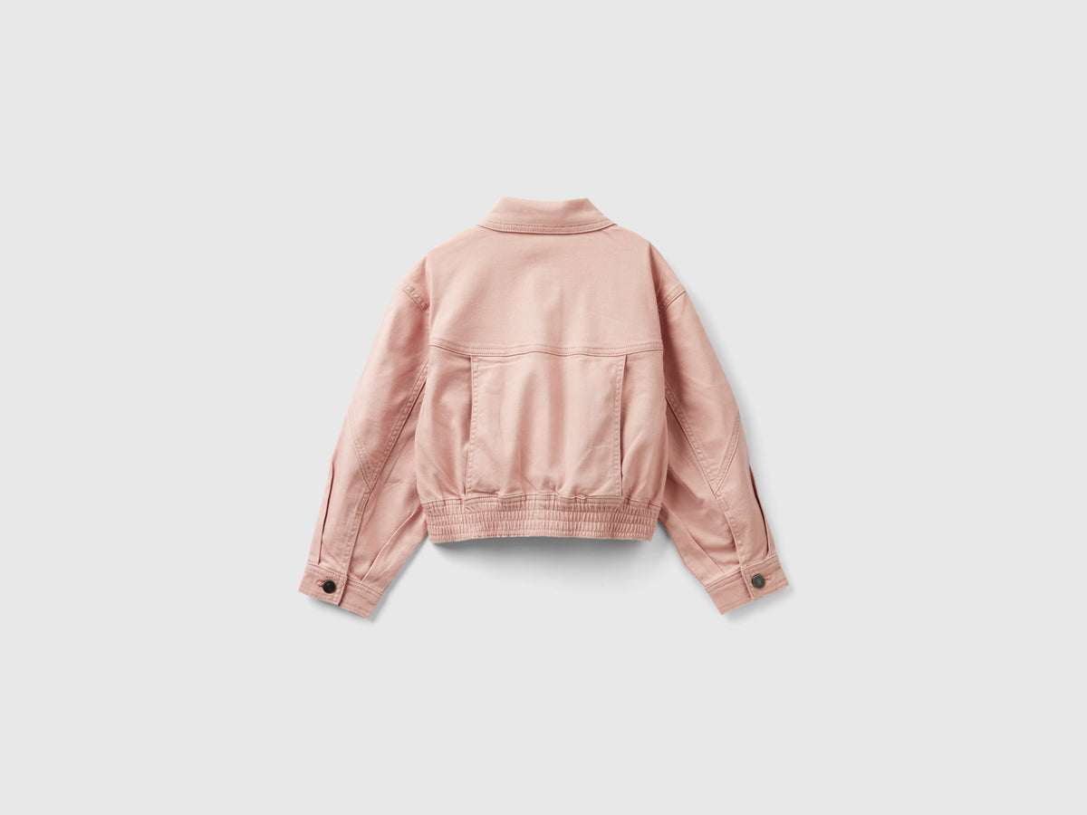 Giacca in cotone stretch colorato