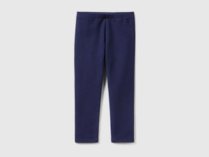 Leggings in calda felpa stretch